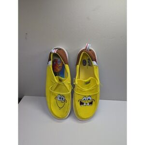 Hey Dude womens Wally Funk SPONGEBOB Shoes Men's Size 10